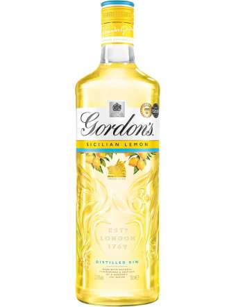 GORDON'S GIN SICILIAN LEMON...