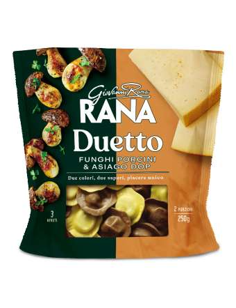 RANA DUETTO PORCINI/ASIAGO...