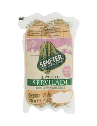 SENFTER WURSTEL SERVELADE...