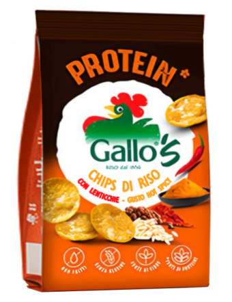 GALLO'S CHIPS PROTEIN HOT...