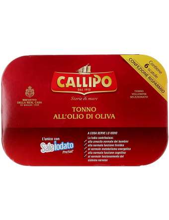 CALLIPO TONNO OLIO D'OLIVA...