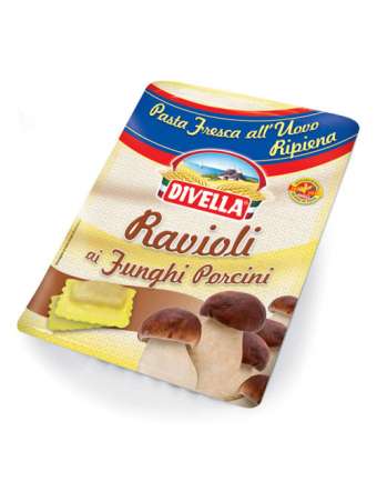 DIVELLA RAVIOLI AI FUNGHI...