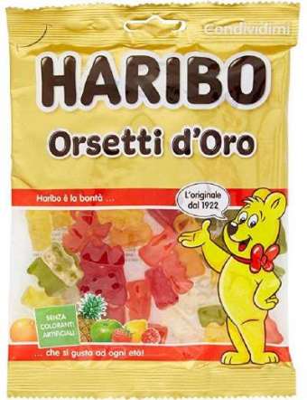 HARIBO ORSETTI D'ORO...