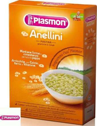 PLASMON PASTA ANELLINI GR 340
