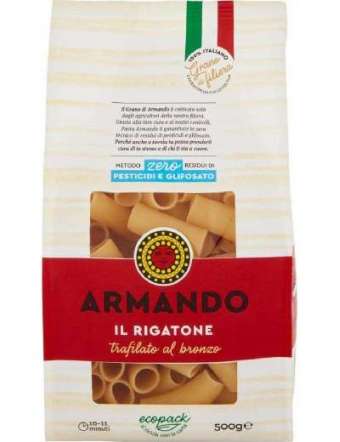 ARMANDO RIGATONI PASTA 100%...