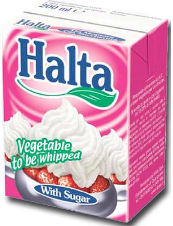HALTA PANNA PER DOLCI...