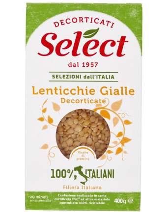 SELECT LENTICCHIE GIALLE...
