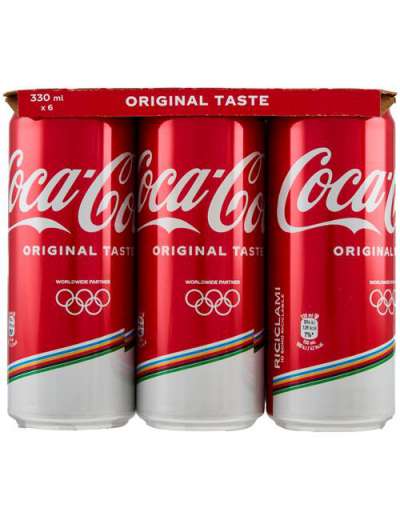 COCA COLA LATTINA SLEEK CL 33X6