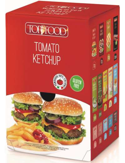 TOP FOOD KETCHUP 12GX100 BUSTINE GR 1200
