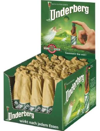 AMARO UNDERBERG MIGNON 20 ML X 12 BT