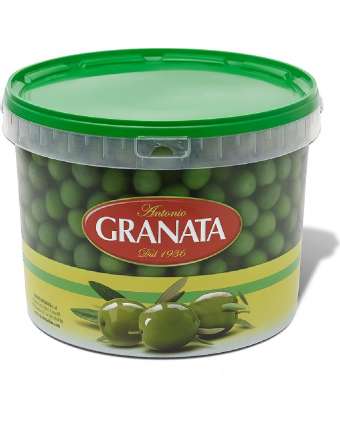 GRANATA OLIVE VERDI DOLCI MAXI SICILIA SECCHIO KG 5