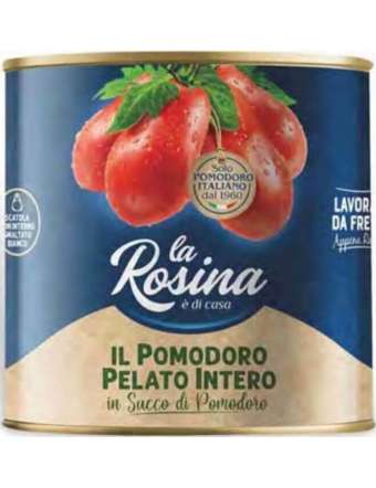 LA ROSINA POMODORI PELATI LATTA GR 2500