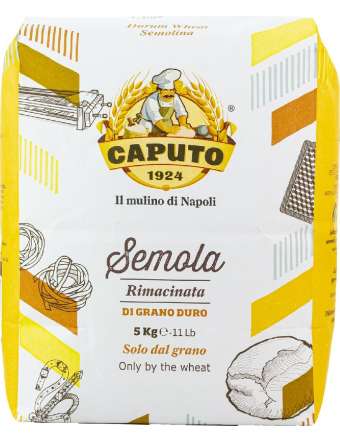 CAPUTO SEMOLA DI GRANO DURO RIMACINATA KG 5