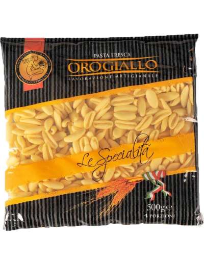 ORO GIALLO CAVATELLI PASTA FRESCA GR 500