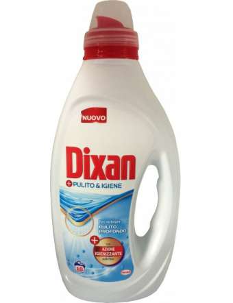 DIXAN DETERSIVO IVO BUCATO LAVATRICE LIQUIDO PULITO & IGIENE 18 LAVAGGI