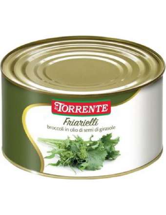 LA TORRENTE FRIARIELLI BROCCOLI IN OLIO DI SEMI DI GIRASOLE GR 1400