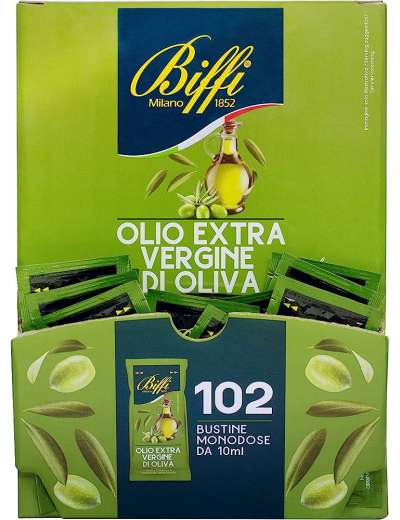 BIFFI OLIO EXTRA VERGINE DI OLIVA MONO ML 10 X 102 BUSTINE