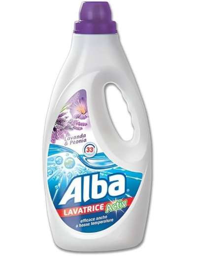 ALBA LAVATRICE LAVANDA DETERSIVO IVO 33L ML 1850