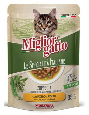 MIGLIORGATTO SPECIAL STRACCETTI POLLO GR 85
