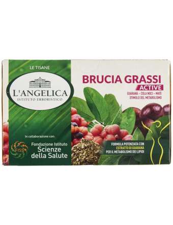 L'ANGELICA TISANA BRUCIAGRASSI ACTIVE 18F GR 32