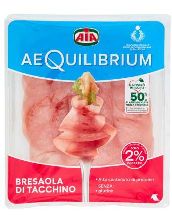 AIA AEQUILIBRIUM BRESAOLA DI TACCHINO GR 80