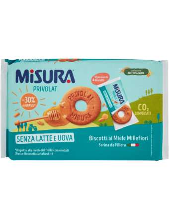 MISURA PRIVOLAT MIELE BISCOTTI GR 400