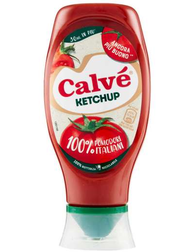 CALVE KETCHUP CLASSICO TOP DOWN ML 430