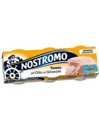 NOSTROMO TONNO 0.GIRASOLE GR 70 X 3