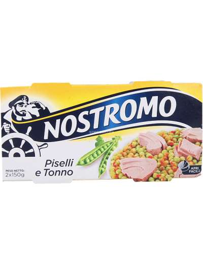NOSTROMO TONNO E PISELLI GR 150X2