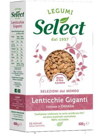SELECT LENTICCHIE GIGANTI AST. GR 400
