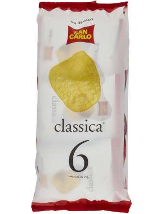 SAN CARLO PATATINE CLASSICHE GR 150 MPK