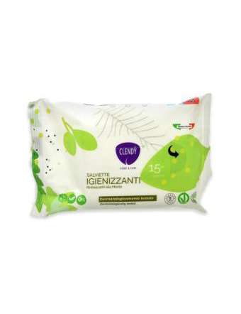 CLENDY SALVIETTINE IGIENIZZANTI 15 PZ