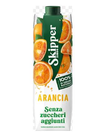 SKIPPER ARANCIA SENZA ZUCCHERI LT 1