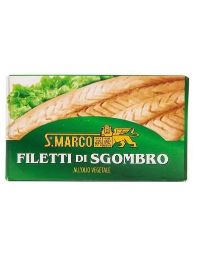 S. MARCO SGOMBRO OLIO GIRASOLE GR 120