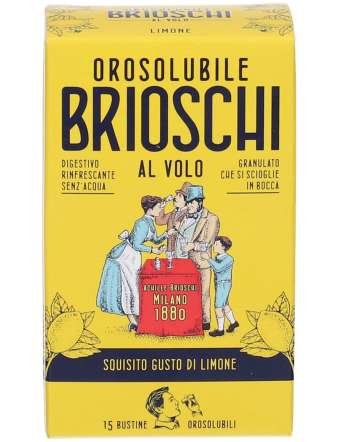 BRIOSCHI BUSTINE LIMONE 15 PZ DA GR 1