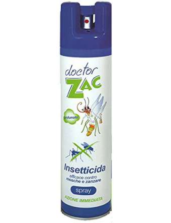 DOCTOR ZAC SPRAY MOSCHE E ZANZARE ALL'APERTO ML 400