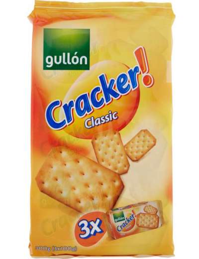 GULLON CRACKERS RETTANGOLARI 3X100GR