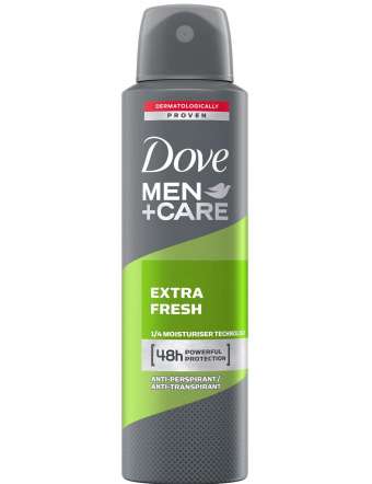 DOVE DEO SPRAY MEN EXTRA FRESH ML 150
