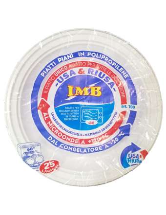 IMB PIATTI PIANI USA E RIUSA T1000 PZ 30