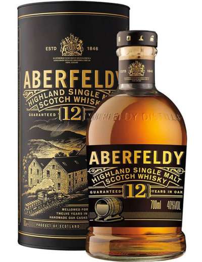 WHISKY ABERFELDY 12 YO CL 70