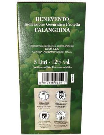 LA GUARDIENSE VINO FALANGHINA IGP LT 5