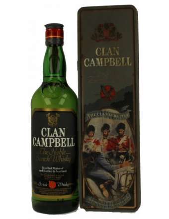 CLAN CAMPBELL WHISKY 40' CL 70