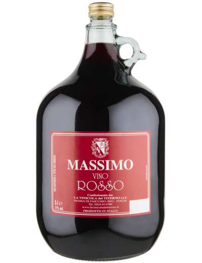 MASSIMO VINO ROSSO VAP LT 5