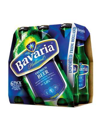 BAVARIA BIRRA PREMIUM 25 CL X 6