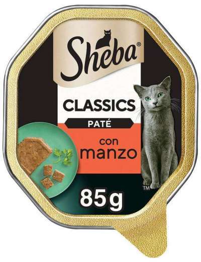 SHEBA FLEXI PATE' CLASSIC MANZO GR 85