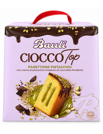 BAULI PANETTONE CIOCCO TOP PISTACCHIO GR 750