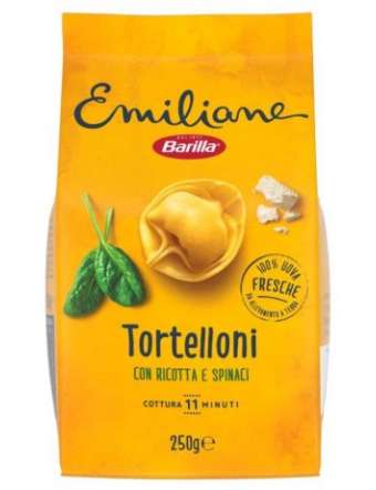 BARILLA TORTELLONI RICOTTA E SPINACI GR 250