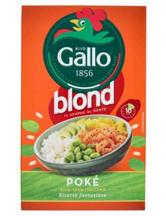 RISO GALLO BLOND POKE' KG 1 NON S.V