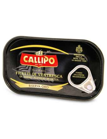 CALLIPO VENTRESCA DI TONNO OLIO DI OLIVA GR 125
