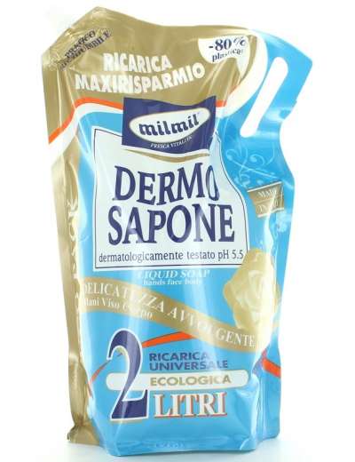 MIL MIL SAPONE DERMOPROTEZIONE BUSTA LT 2